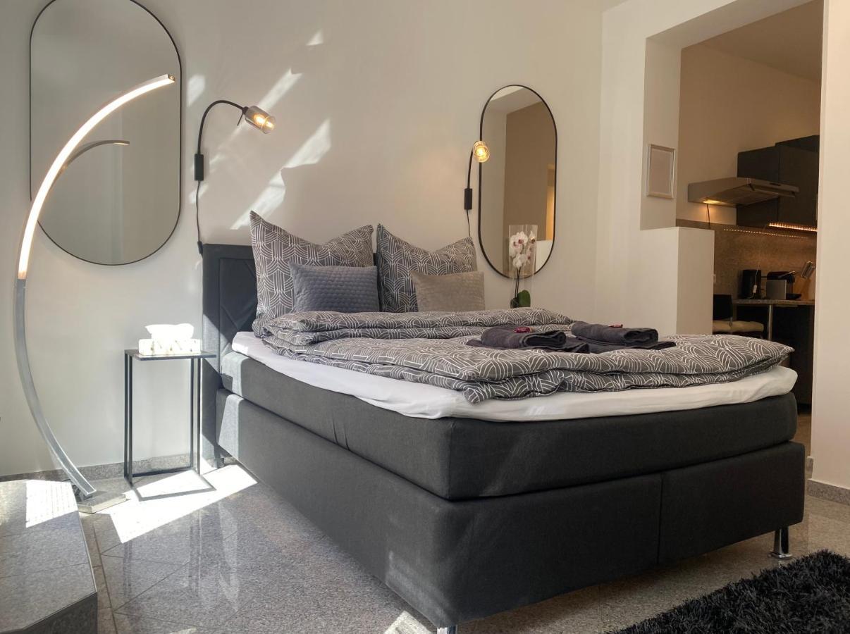 Stilvolles, Neues Apartment Mit Balkon In Bamberg Luaran gambar