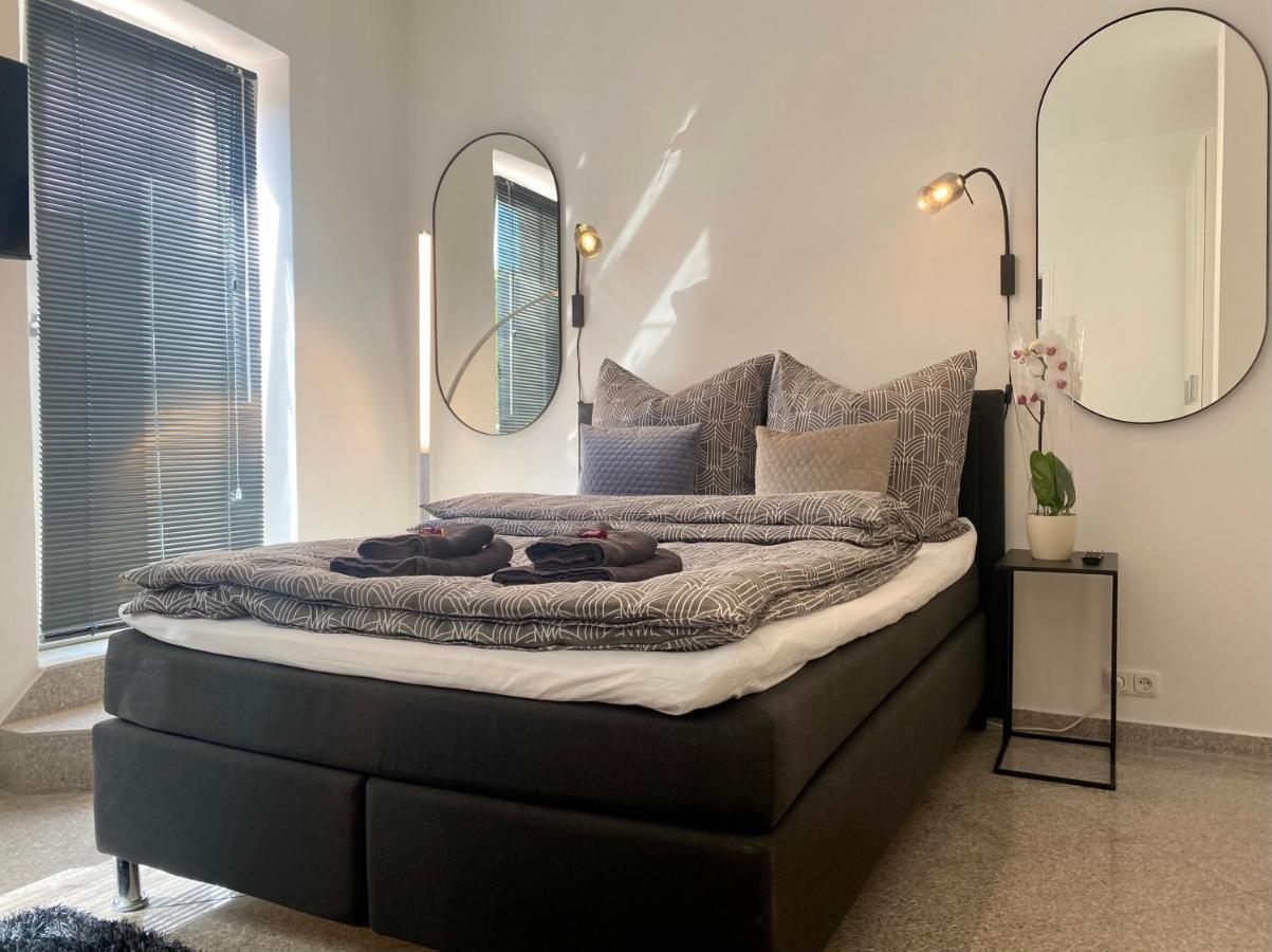 Stilvolles, Neues Apartment Mit Balkon In Bamberg Luaran gambar